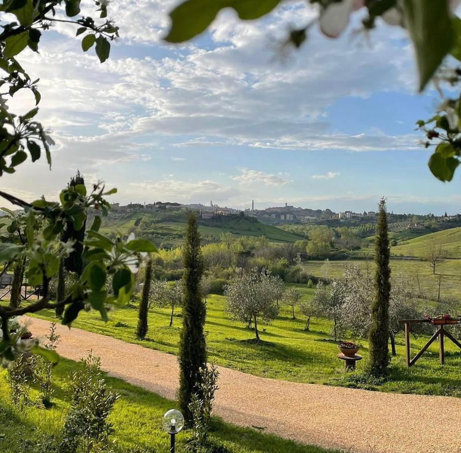Agriturismo La Corte Del Sole Siena Eksteriør billede