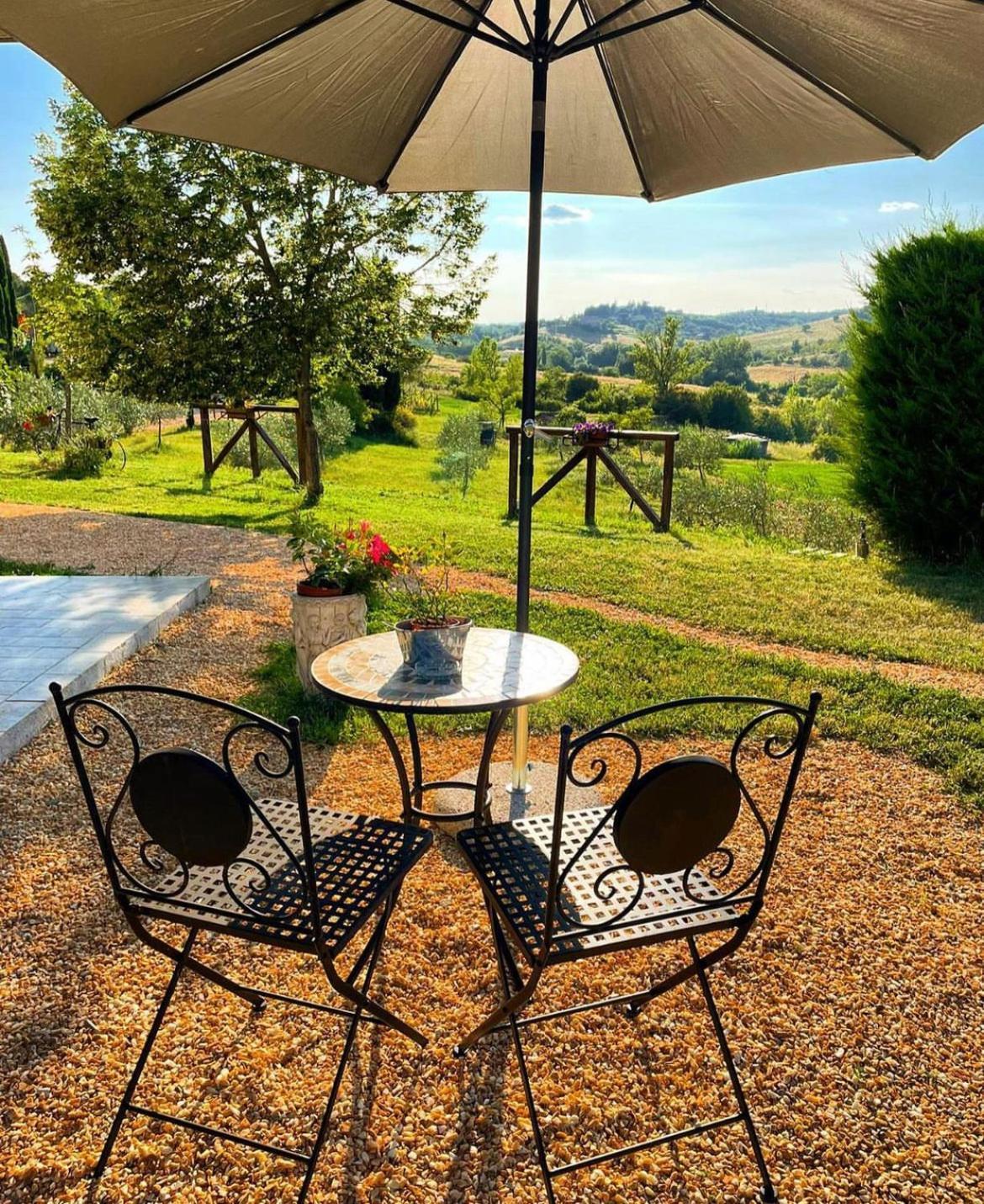 Agriturismo La Corte Del Sole Siena Eksteriør billede
